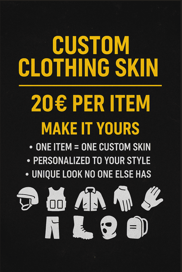 Custom Individual item skin.