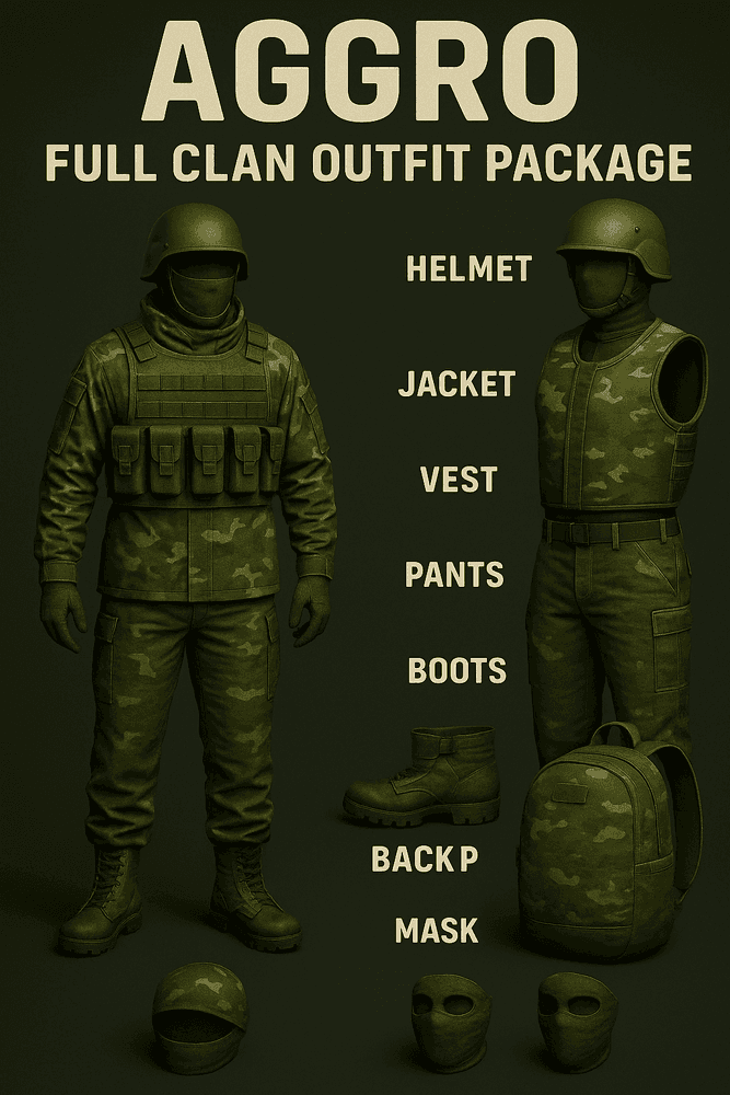 Full Clan Outfit package!